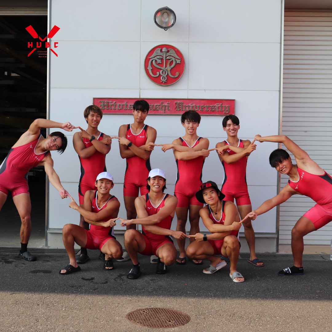 【クルー紹介】
9/3(水)から9/7(日)の5日間にわたって戸田ボートコースにて行われます、第52回全日本大学ローイング選手権大会(インカレ)のクルーを紹介します！
第7弾はM8+です！