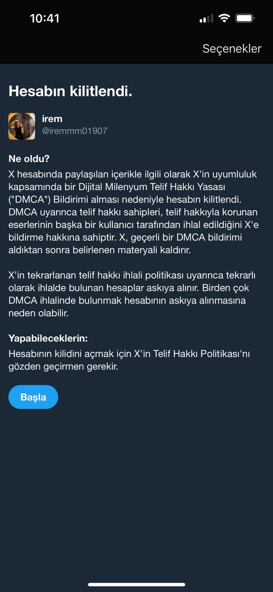 Hesabım kilitlendi rica etsem fav rt ment atabilir misinizz