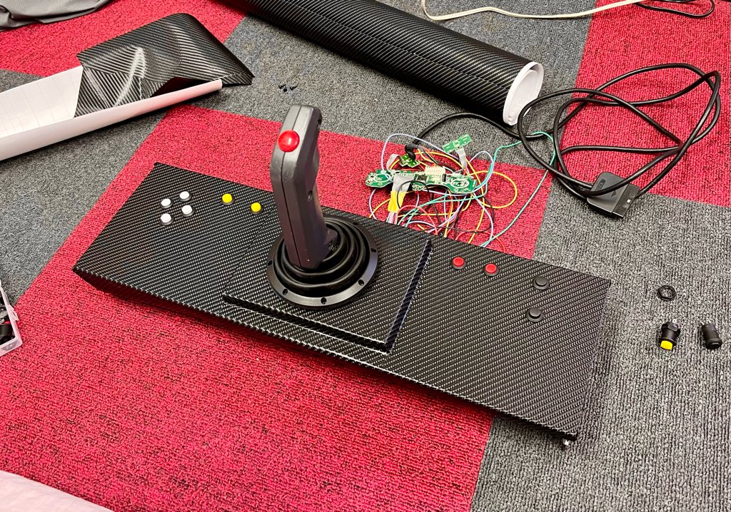 PS2のコントローラーを乗っ取りしてスターブレード用のアナログレバー作った！褒めて！