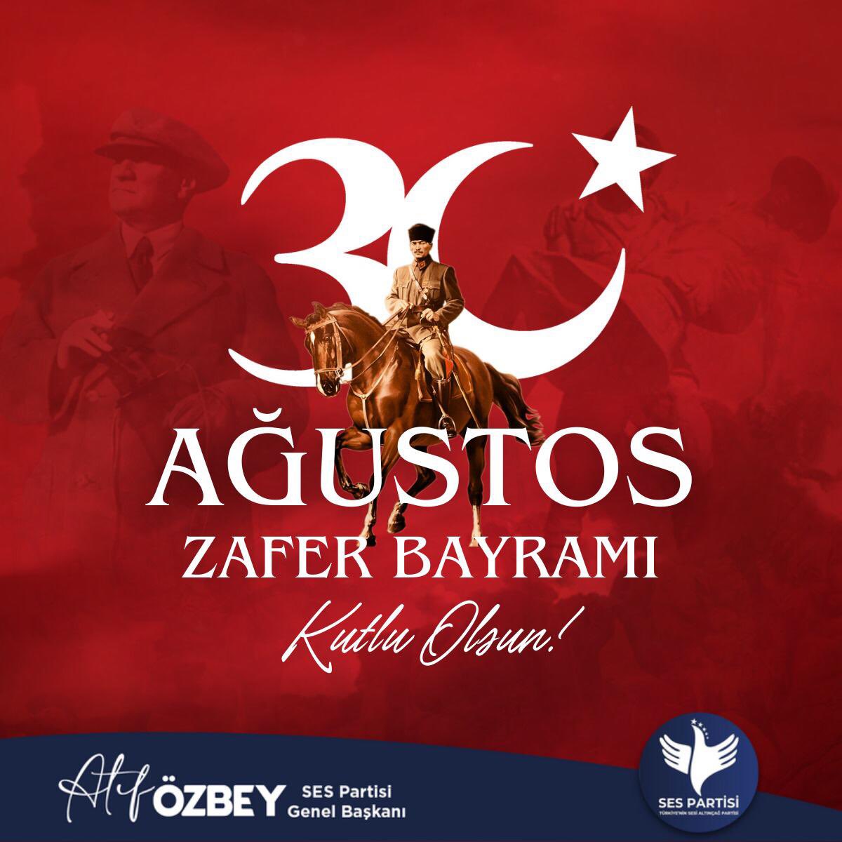 30 Ağustos 1922, milletimizin bağımsızlık ve özgürlük mücadelesinin en şanlı sayfalarından biridir. Gazi Mustafa Kemal Atatürk’ün önderliğinde kazanılan Büyük Taarruz ve Başkomutanlık Meydan Muharebesi, yalnızca bir askeri zafer değil; aynı zamanda milletimizin kaderini