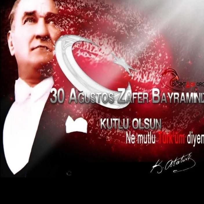 Minekoglu's tweet image. 103.gurur yılımızda,
Başkomutan Gazi Mustafa Kemal Atatürk ve silah arkadaşlarını saygı, sevgi, rahmet ve minnetle anıyorum.
#30AğustosZaferBayramı' mız kutlu olsun.