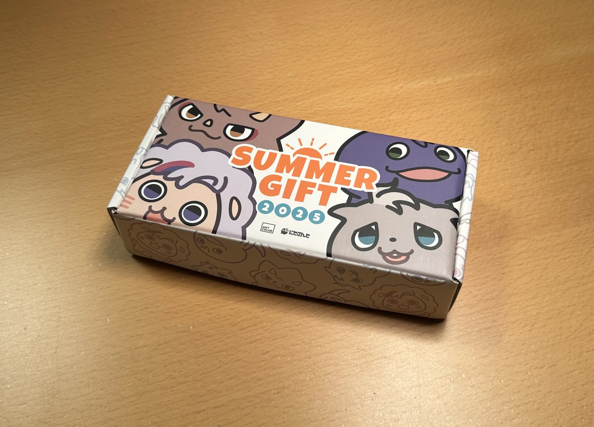 ANYCOLOR株式会社からお中元をいただきました。
ありがとうございます✨