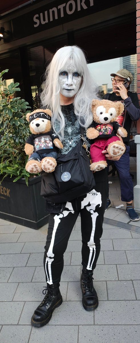 16000915mt1's tweet image. 白塗り隊😆
#BABYMETAL
#聖飢魔II
#Kアリーナ