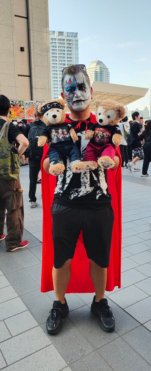 16000915mt1's tweet image. 白塗り隊😆
#BABYMETAL
#聖飢魔II
#Kアリーナ