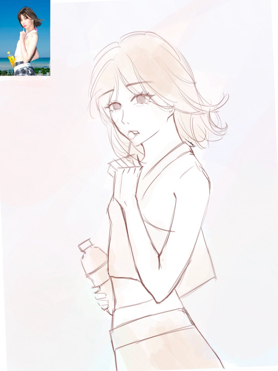 pisoo_o's tweet photo. Practice #sketch #rkgk #illustration https://t.co/kYjAh9c4Nh