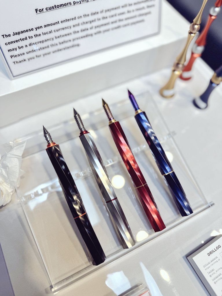 info_drillog's tweet image. サンフランシスコペンショー初日！
無事終了しました✨

#DRILLOG 
#dippen
#sanfranciscopenshow