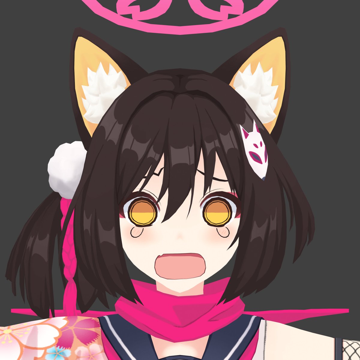 project_mf82564's tweet photo. 캥!

Kya!

きゃんっ！

好痛！ https://t.co/mgfHiuI3I7