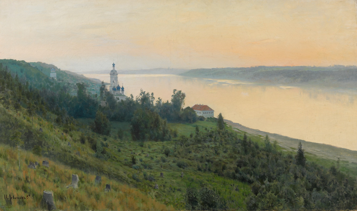 Russia's tweet photo. 👨‍🎨 #OTD in 1860 genius Russian artist, #Peredvizhniki art group member, Isaac #Levitan was born

He founded the "mood landscape" genre, capturing the soul &amp; quiet beauty of the Russian countryside like no one else

Levitan left a hugely influential art heritage of 1000+ paintings https://t.co/RraCVUYnlx