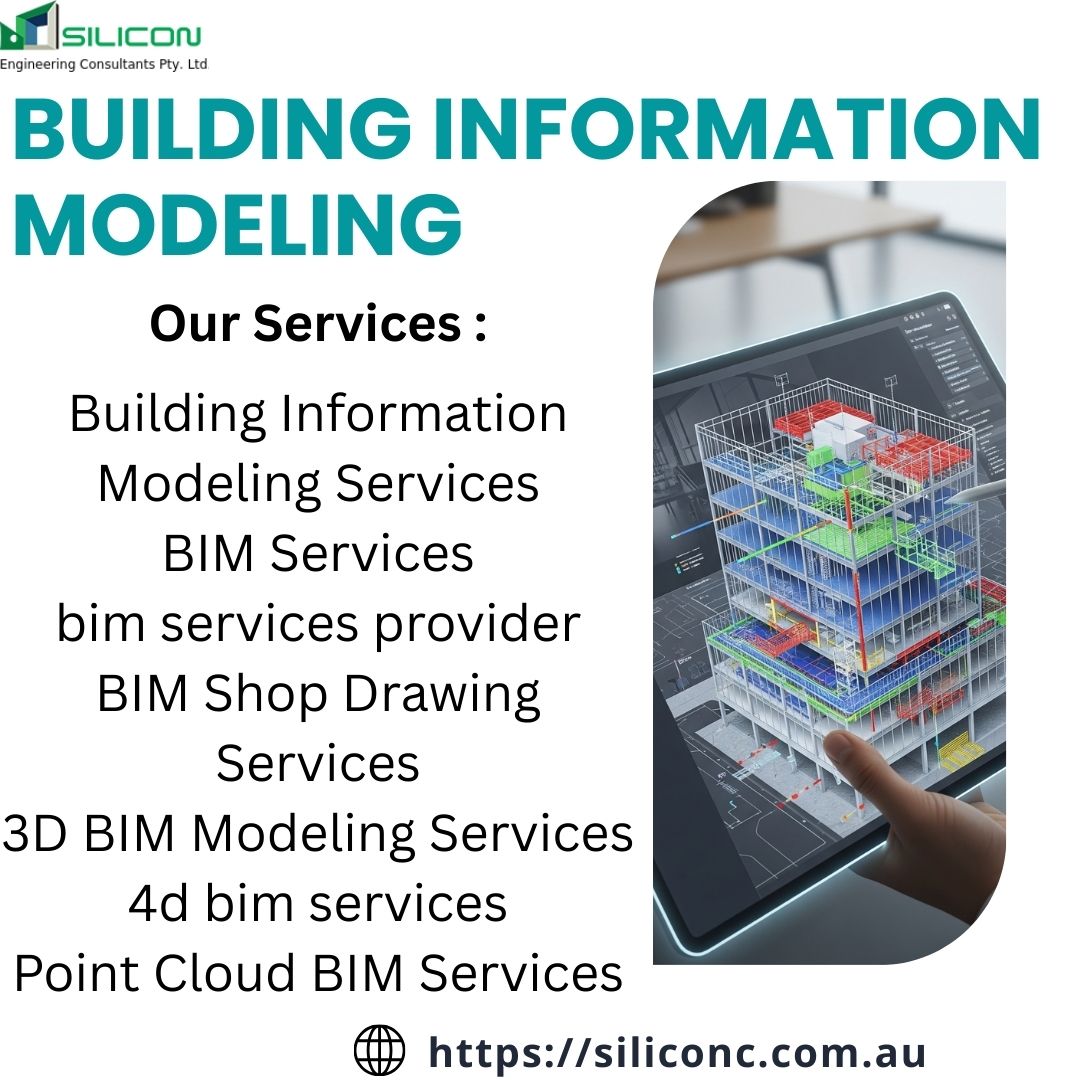 Siliconcaus's tweet image. Silicon Engineering Consultants offers BIM services in Australia, delivering 3D/4D modeling, shop drawings &amp;amp; point cloud solutions for efficient design and project execution.
Visit us:
siliconc.com.au/bim-services/

#BuildingInformationModelingServices #BIMServices #bimservices