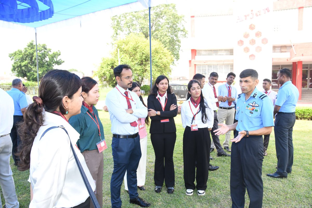 The Air Force leg of #DCC2025, held from 25–30 Aug, offered participants an immersive exposure to the #IndianAirForce domain — including visits to operational bases, training establishments, interactive sessions with experts &amp; air ops familiarisation. A true insight into air