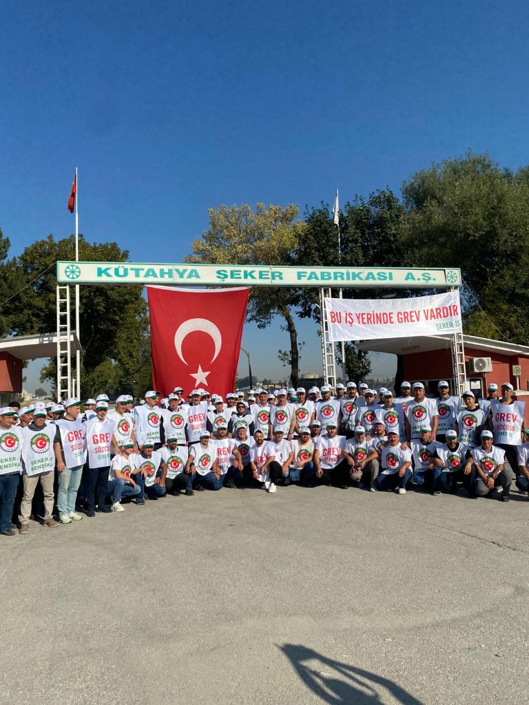 Emeğin İradesi Sandıktan Çıktı: Kütahya Şeker İşçisi Greve Çıkıyor! Açıklamamızı Okumak İçin Lütfen Sitemizi Ziyaret Ediniz; sekeris.org.tr/emeginiradesis…