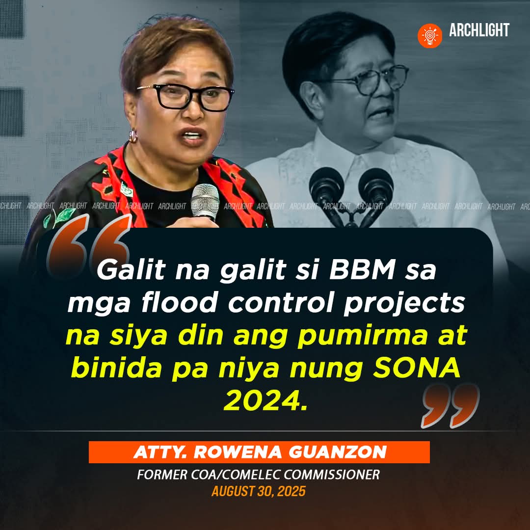 TUMPAK! Atty Rowena Guanzon <a href="/rowena_guanzon/">Rowena Guanzon</a> 👏
Kunwari lang galit - galitan lang yan si Bangag para hindi sisihin sa corruption ng mga 🐊 Cong- trator 😂