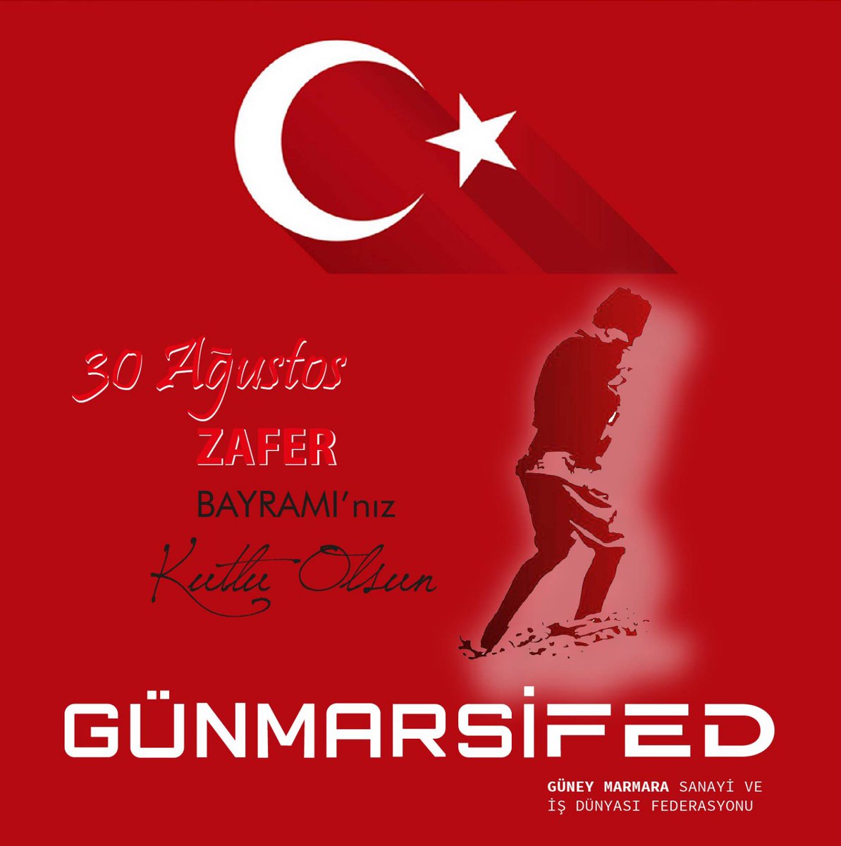 30 Ağustos Zafer Bayramınızı Kutlu Olsun.