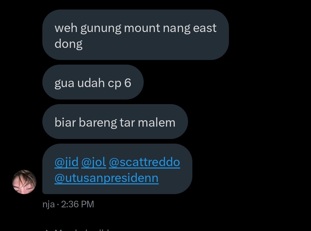 gua sakit hati banget si nja jujurly aja nih udah segamau itu ya main sama gua