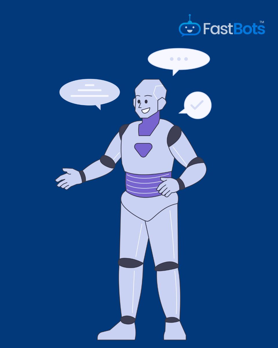 fastbotsai's tweet image. Here’s a test we use:
If your chatbot’s reply sounds weird if said out loud in a coffee shop… rewrite it.

Bots should sound natural, not scripted.

#BrandVoice #ChatbotTips #FastBots