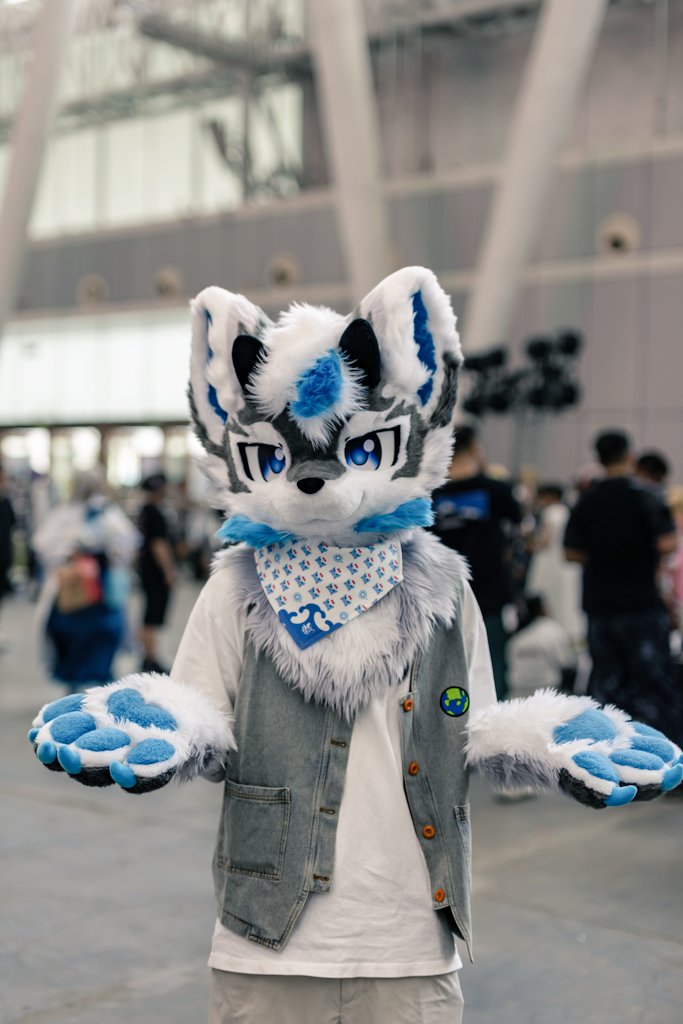 每次看到可爱的毛毛总是心跳加速😍 感觉肾上腺素激增 特别激动🙃  这可能就是福瑞的魅力吧#furry