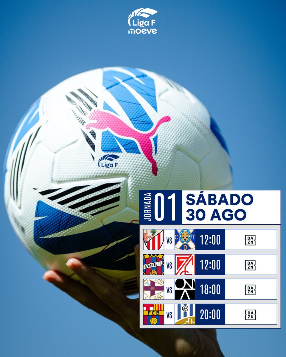 ¡ES HOY! ¡ES HOY! ¡ES HOY! ¡ES HOY! ¡ES HOY! ¡ES HOY! ¡ES HOY! ¡ES HOY! ¡ES HOY! ¡ES HOY! ¡ES HOY! ¡ES HOY! ¡ES HOY!

Síguelo en <a href="/DAZN_ES/">DAZN España</a> 

#LigaFMoeve