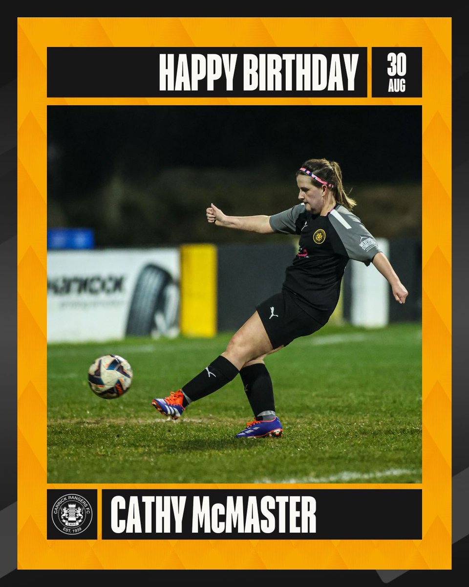 Happy Birthday to our #️⃣8️⃣, Cathy McMaster! 🎂🎈

Have a good one, Cathy 🥳
