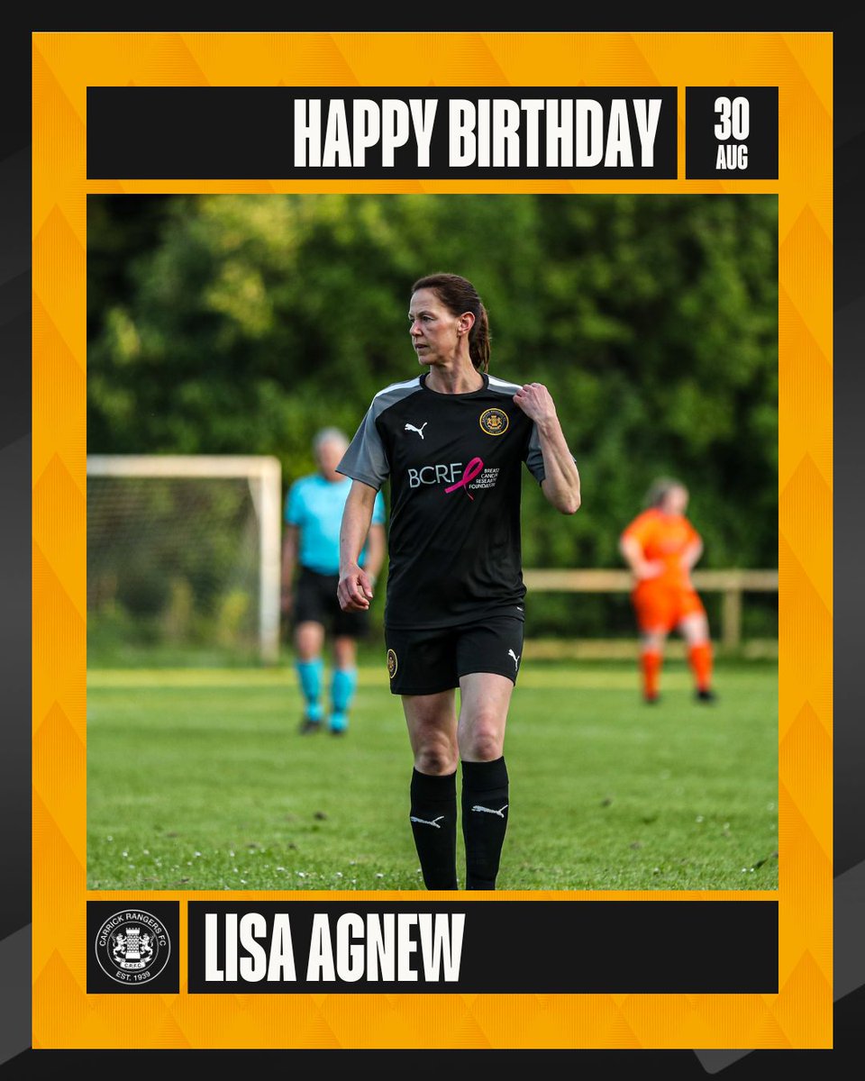 Happy Birthday to our #️⃣1️⃣6️⃣, Lisa Agnew! 🎂🎈

Have a good one, Lisa 🥳