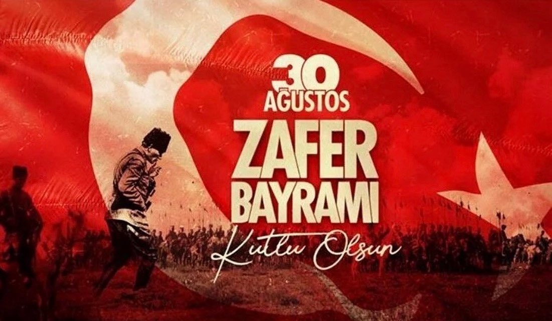 BYaniktepe's tweet photo. 30 Agustos Zafer Bayramımızı kutluyor, Basta Gazi Mustafa Kemal Atatürk ve silah arkadaslari olmak uzere tüm şehit ve gazilerimizi rahmet, minnet ve şükranla yad ediyorum. Bağımsızlık ve Hürriyet bizim karakterimizde var. 
🇹🇷Ne Mutlu Türk’üm Diyene🇹🇷
#30ağustoszaferbayramı https://t.co/ftoZCW4hIl