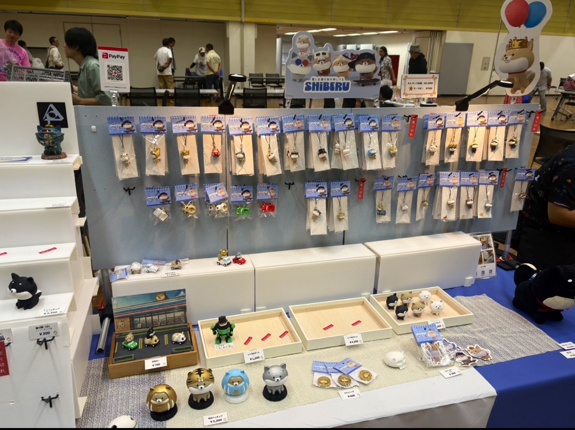 シカルナフェス終わりましたー☺️
色々完売しました。皆さま本当にありがとうございます🐶

次の出店イベント決まりましたらまたお知らせしますー📢

#シカフェス