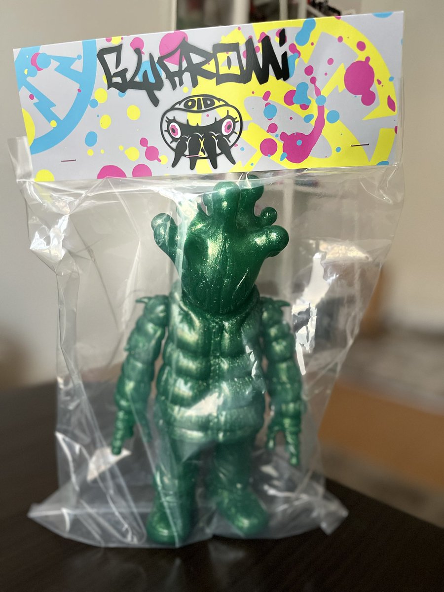 初めてルーレットにも参加しました。
なんとかギリギリ当たって初めての百々目オイドです！
塗装はできないけど、大事に大事に愛でようと思います！
最高でした、シカフェス！！

#シカフェス
#GYAROMI