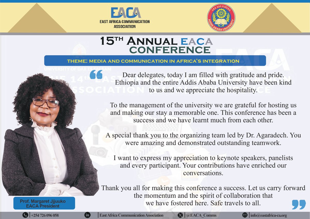 East Africa Communication Association tweet media