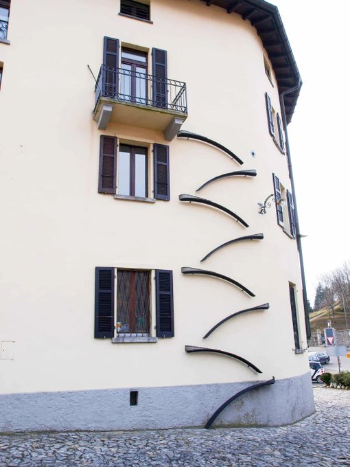 Cat ladders in Bern, Switzerland