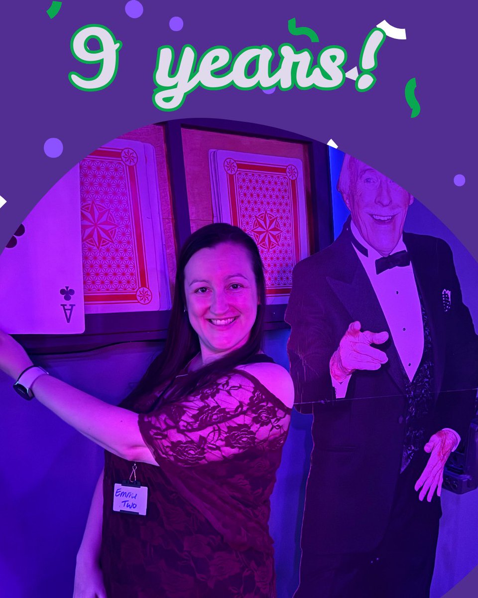 Our contracts whizz, Senior HR Adviser and all round lovely lady Gemma has been with HR Dept 9 years today! 

We all love working with Gemma, and will certainly be glad to have her back from a well deserved break next week. 

Happy HR Dept anniversary Gemma 🎉 🙌