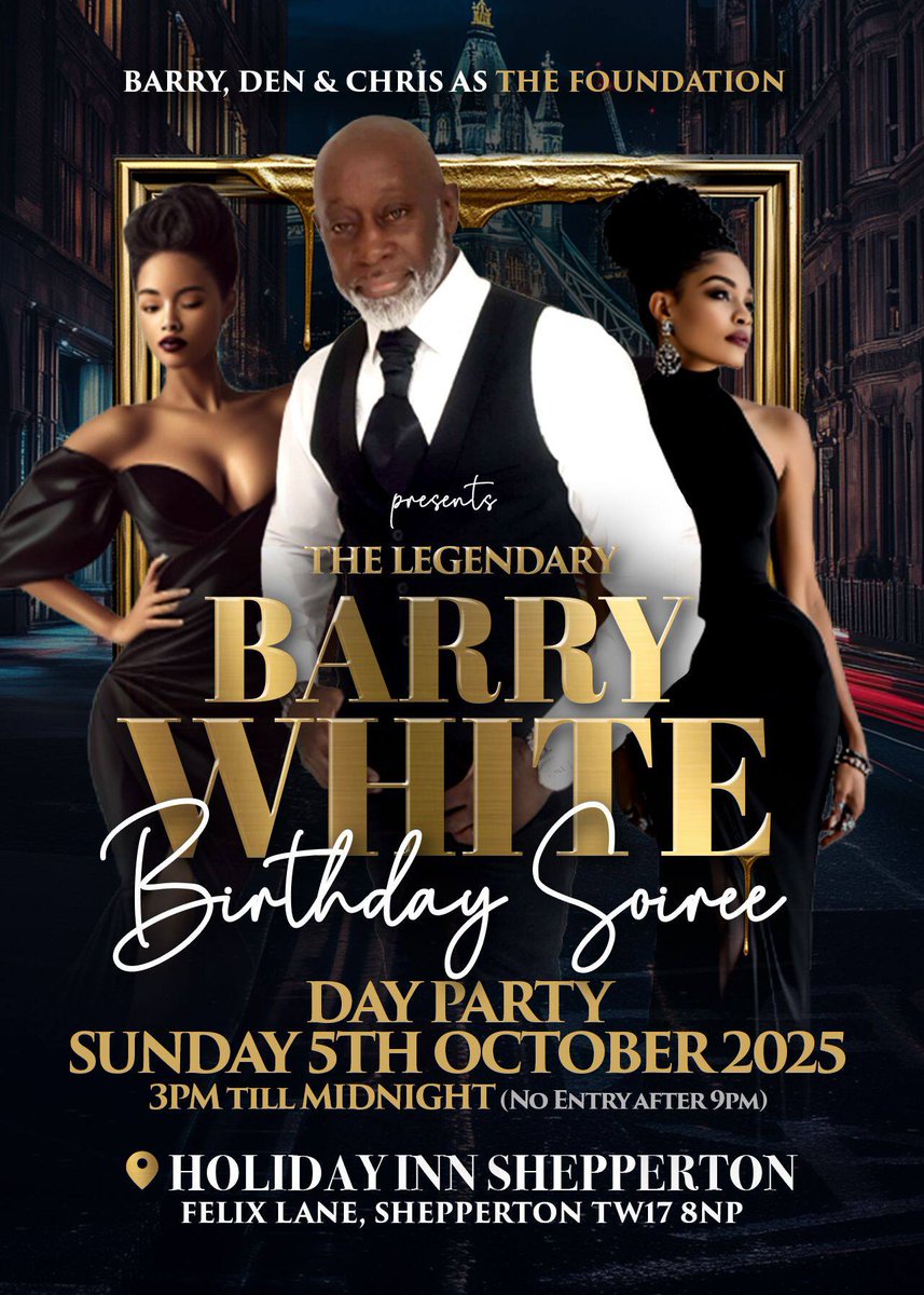 KARTIERKARTELL's tweet photo. Come and Celebrate Your Birthday With Us At  BARRY WHITE BIRTHDAY SOIRÉE 

Tables Packages 
🔹️Min 8 people
🔹️Table decor / balloons 🔹️ Birthday Cake
🔹️ Choice of 1 x bottles
PRICES START AT £65.00

For More Info Please do not hesitate to contact me 
07897 864 506 https://t.co/UJCq1KlTyf