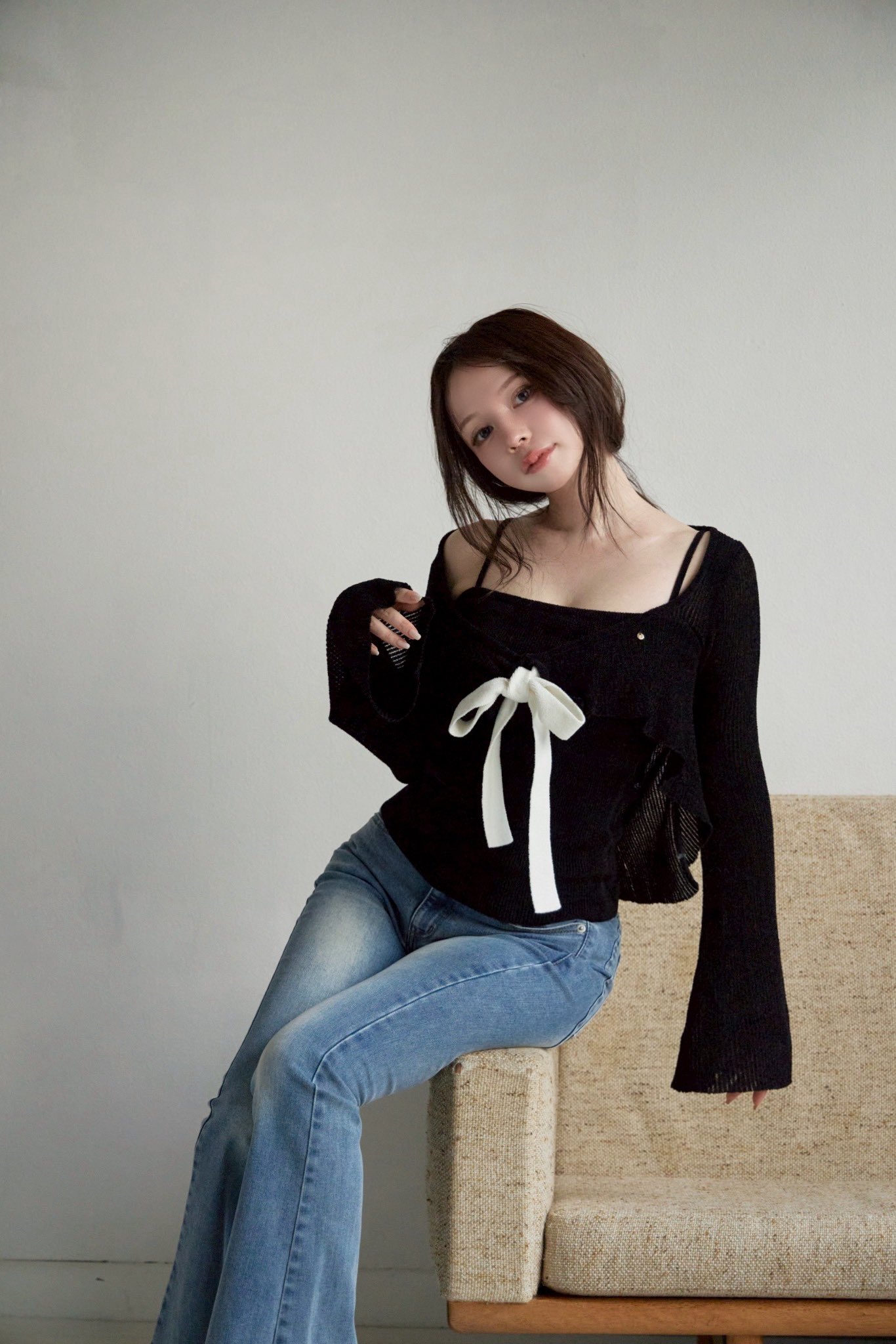 andmary エマリボンセットカーディガン andmary on X: 