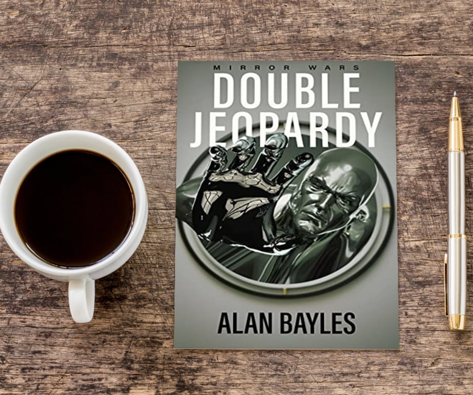 "This is a very unique story and, at times, a little creepy - is the person staring back at you in the mirror, actually you?"
⭐️⭐️⭐️⭐️ Reader Review 
#BooksWorthReading #Writerslift #MatchDay #SaturdayVibes #SAFC #WeekendReads #scifi #thriller 

Link mybook.to/DoubleJeopardy…