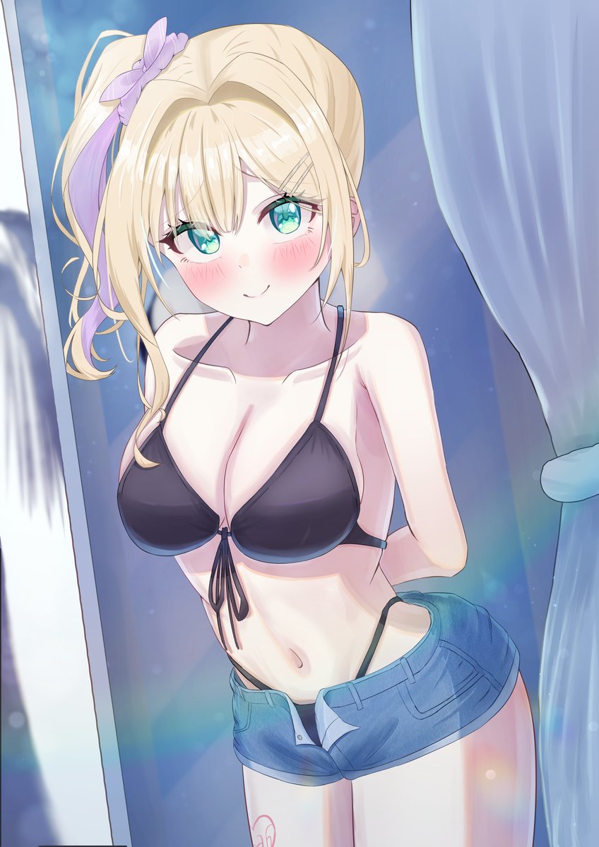 『この水着どうかな…？』
 #963art