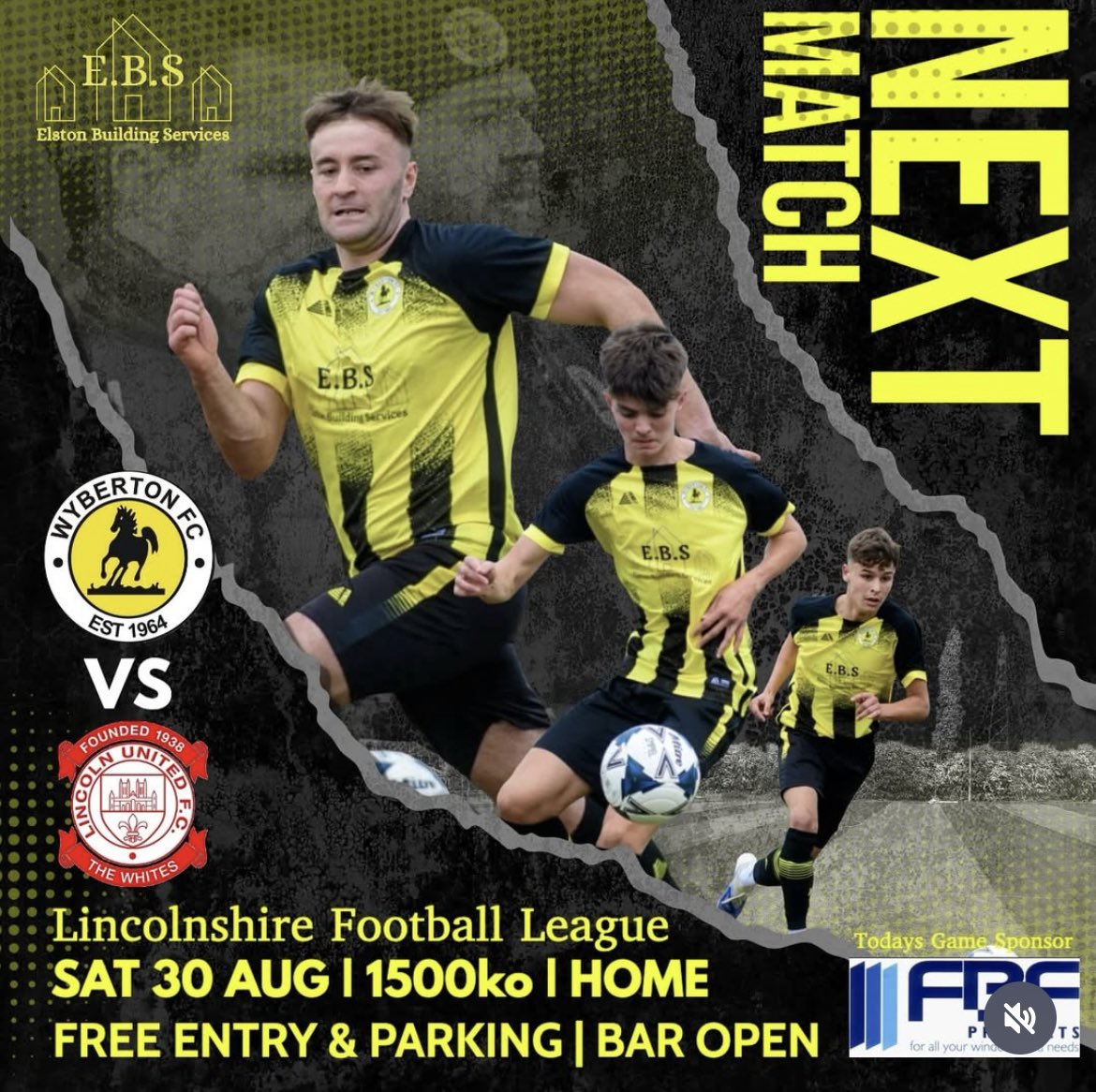 🚨🚨🚨 GAME DAY 🚨🚨🚨

<a href="/WybertonFC/">Wyberton FC</a> v <a href="/LincolnUnited/">Lincoln United FC</a> Dev

3pm kick 
Free. Entry 
Bar open  

<a href="/league_radio/">Lincolnshire Non-League Radio</a> <a href="/lincsleague/">Lincs League</a> <a href="/LincolnshireFA/">Lincolnshire FA</a> <a href="/NonLeaguePaper/">The Non-League Paper</a> 

#UpTheWybo💛🖤