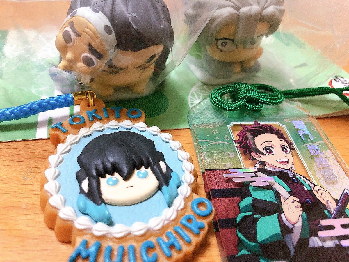 本日の勝利品！！！！
むいむいとさねみさん1発！！！！炭治郎は選んで買ってきましたෆ⸒⸒