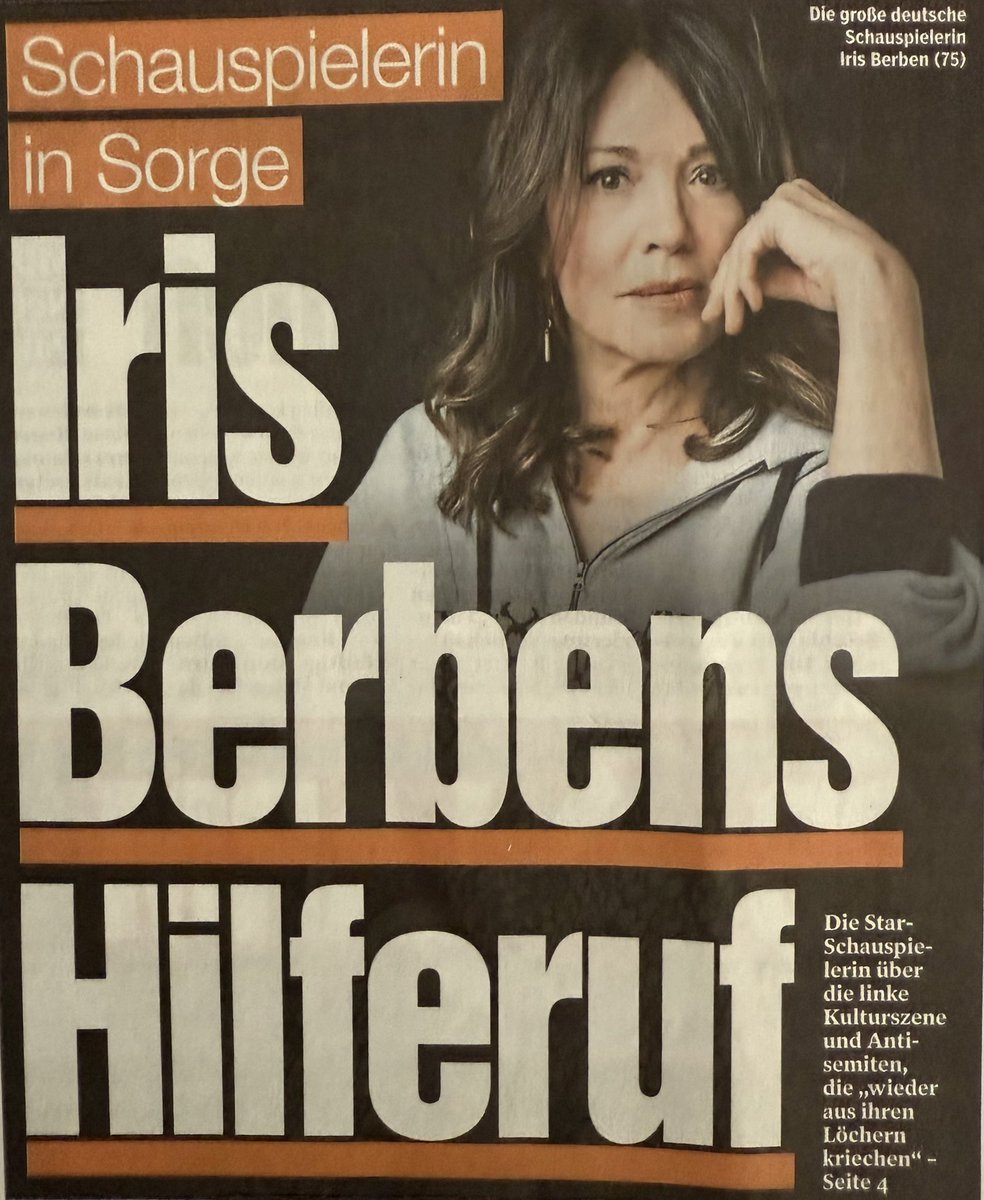 Iris Berben:

Viele Menschen sind wütend auf diese Linke, weil sie Bevormundung und Genussfeindlichkeit propagiert, sich als Gender-Wächter und Sprach-Polizei geriert. Unlängst wies mich jemand darauf hin, dass man nicht mehr ,Mann' sagt, sondern ,Person, die als Mann gelesen