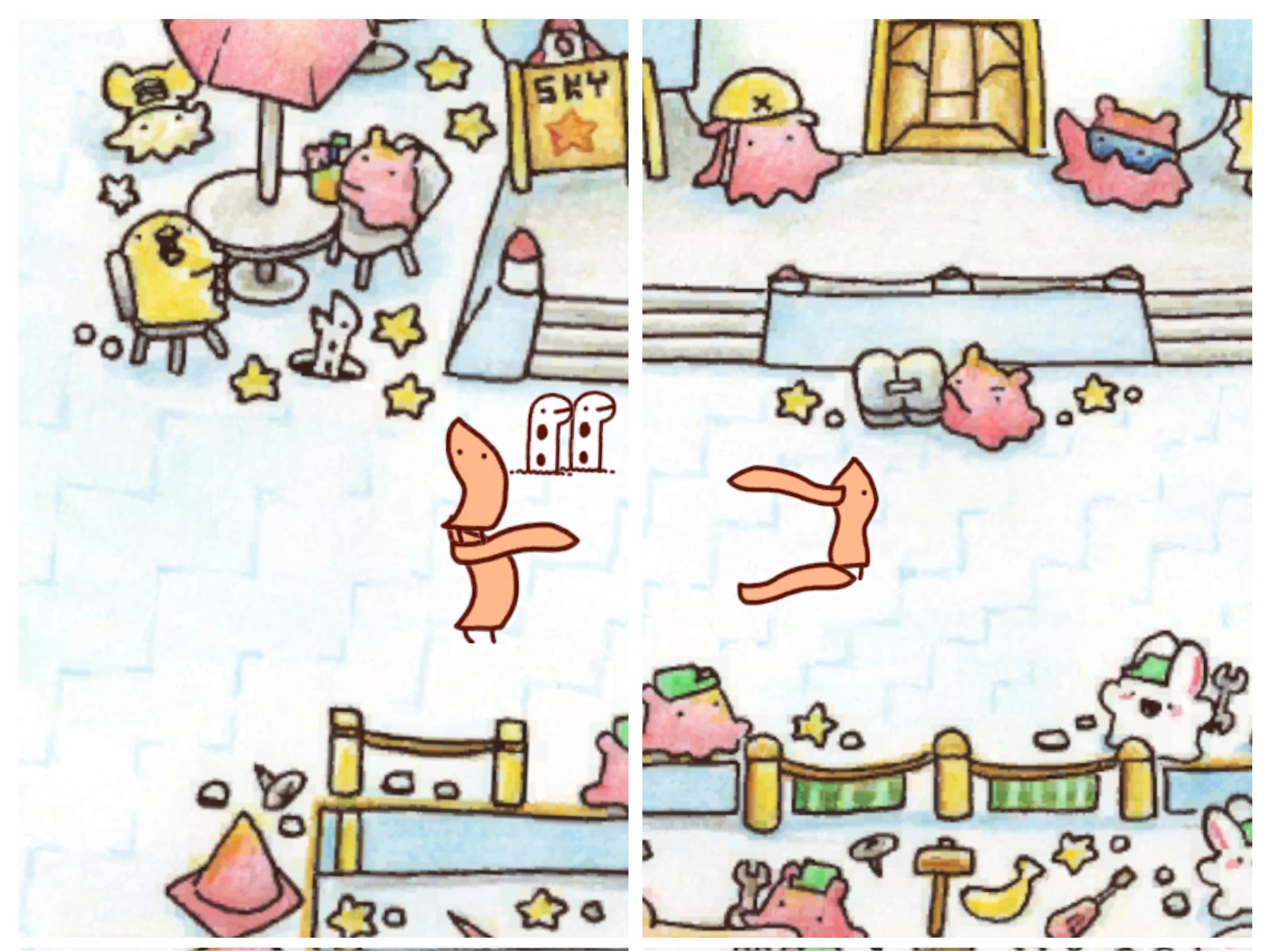 早い物勝ち❗️Xで人気爆上中作家ちはの❗️額付き原画！「お花に集まる動物ちゃん」 asaha🦑ゲーム＆個展8/31まで！ on X: 