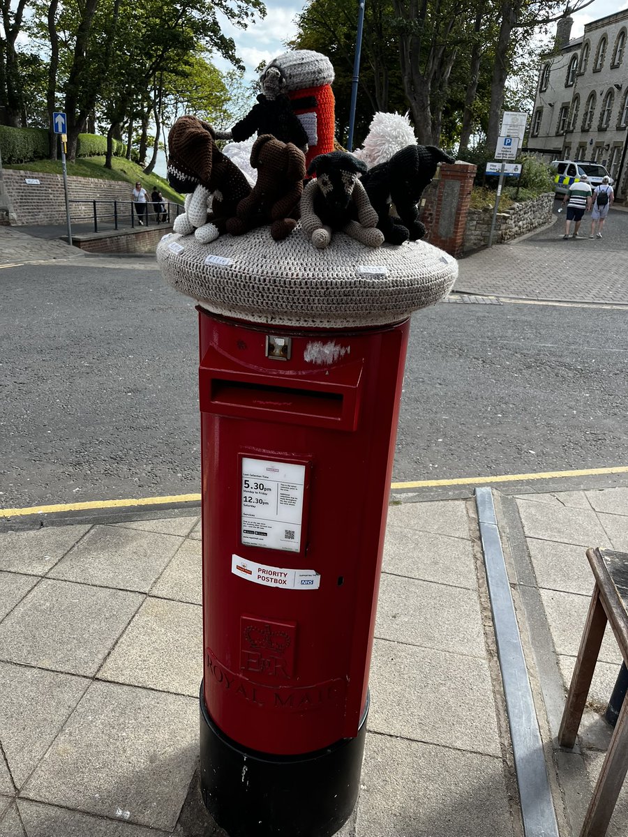 #postboxsaturday lovely topper in Filey