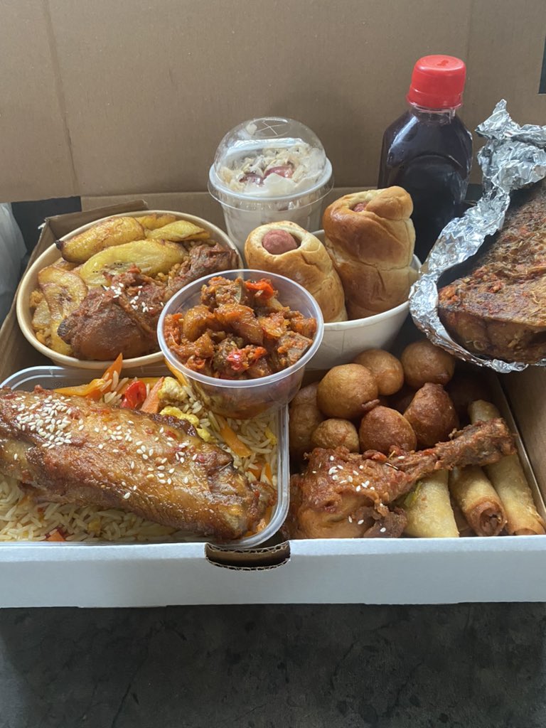 Chef Victory with the dimple (@chef_victory) on Twitter photo We all can’t deny the fact that food is a fundamental aspect to us all 🤗encompassing a variety of nutrients , from the flavors to culture significance . It boasts your energy and maintains your body tissues. <a href="/chef_victory/">Victory’s Chow and Catering Services</a> is your go to plug for healthy meals.
Location : Lagos We all can’t deny the fact that food is a fundamental aspect to us all 🤗encompassing a variety of nutrients , from the flavors to culture significance . It boasts your energy and maintains your body tissues. <a href="/chef_victory/">Victory’s Chow and Catering Services</a> is your go to plug for healthy meals.
Location : Lagos