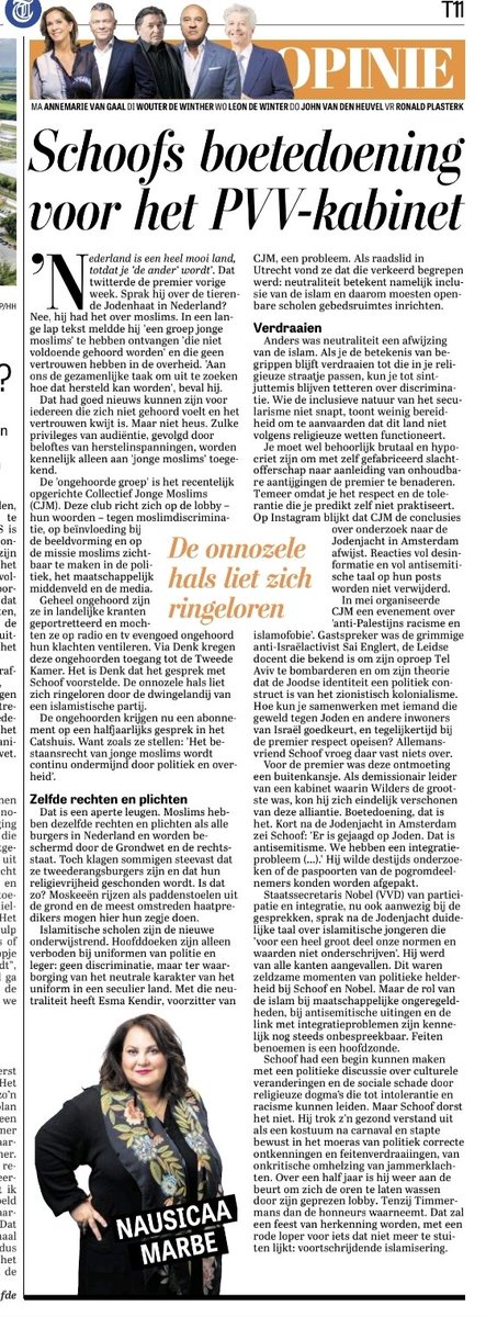 Leon van Noort🎗 (@leonvannoort) on Twitter photo Prima column weer van <a href="/nausicaamarbe/">Nausicaa Marbe 🇺🇦</a> : Met Timmermans zal de rode loper uitgerold worden voor iets wat al veel langer gaande is: de verdere islamisering van Nederland! Prima column weer van <a href="/nausicaamarbe/">Nausicaa Marbe 🇺🇦</a> : Met Timmermans zal de rode loper uitgerold worden voor iets wat al veel langer gaande is: de verdere islamisering van Nederland!