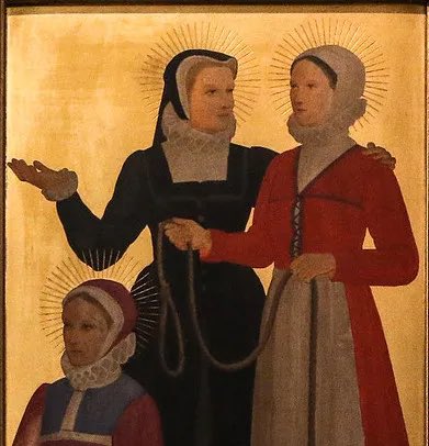 Sts. Margaret Clitherow, Anne Line, &amp; Margaret Ward, Martyrs. ‘I am sentenced to die for harbouring a Catholic priest, &amp; so far I am from repenting for having so done that I wish, with all my soul, that where I have entertained one, I could have entertained a thousand’ -Anne Line