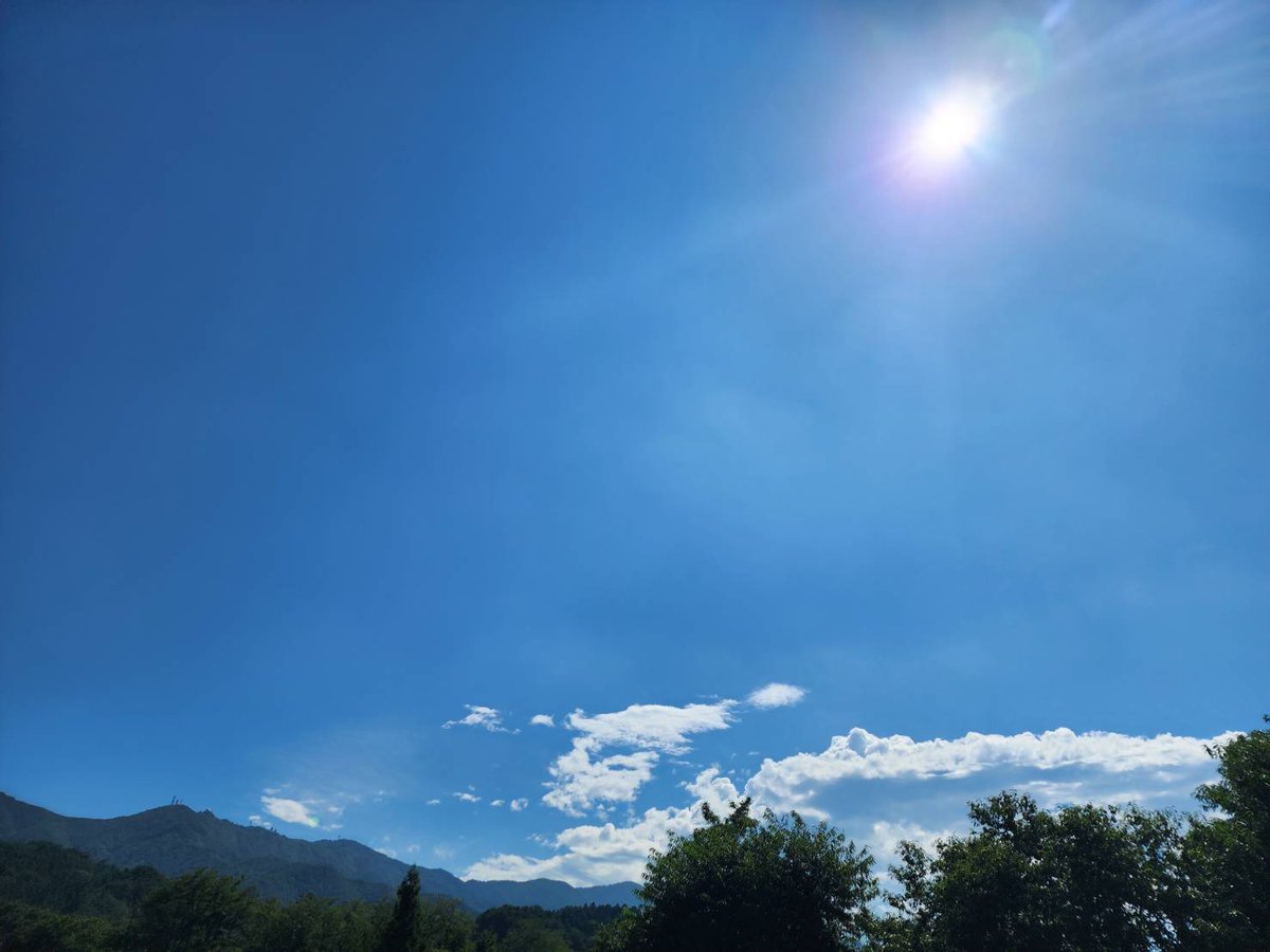 今日は暑かったですね～☀️
８月最後に本気だしてきました～😵💧
#岩手県 #宮古市