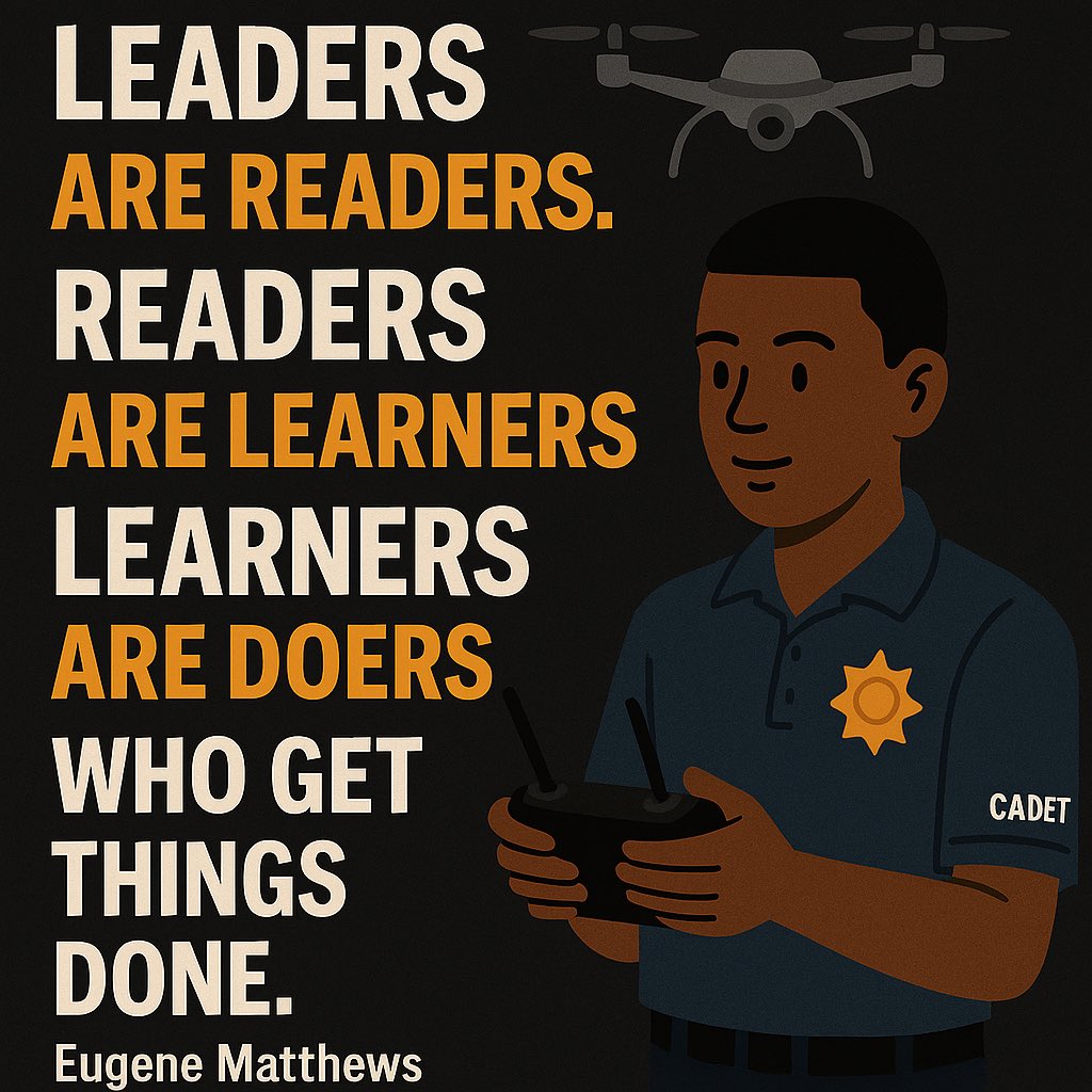 le_tech5o's tweet image. Leadership isn’t just about titles — it’s about curiosity, growth, and action.
📚 Read.
🧠 Learn.
💪 Do.
That’s how we move the mission forward.
#Leadership #LifelongLearning #DoersGetItDone #EugeneMatthews #PublicSafetyTraining #AIForGood