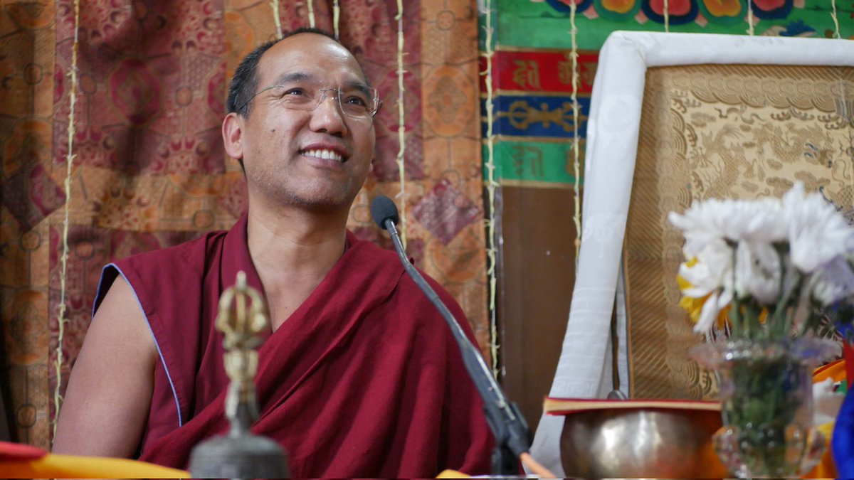 TaraTripleExcel's tweet image. If you realize emptiness, you also understand it’s not a blank nothingness, which you realize is an open space that can accommodate everything.
- Drubpon lama Tenzin