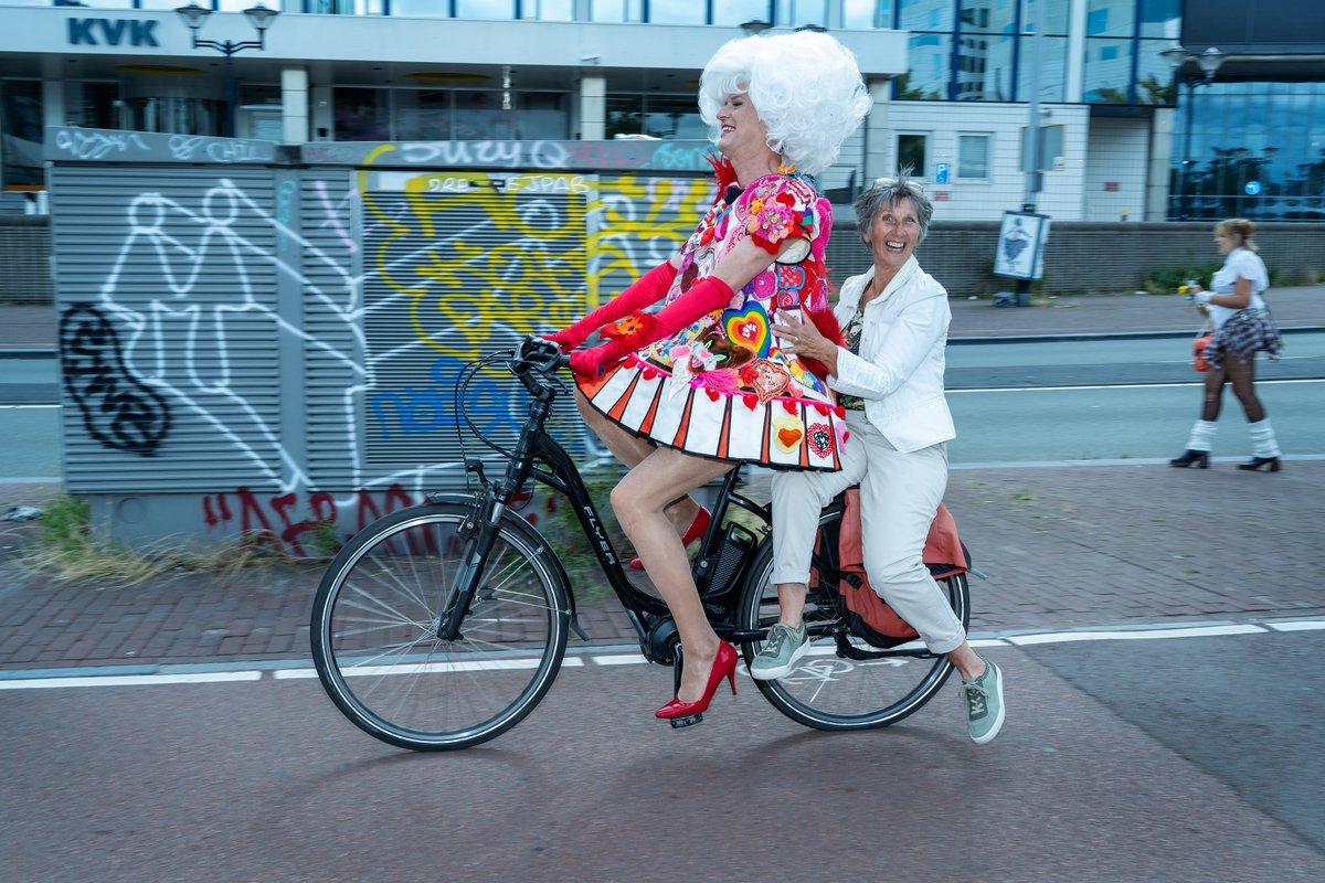 Veni, vidi, fietsie ♥️ Foto: Eveline Renaud