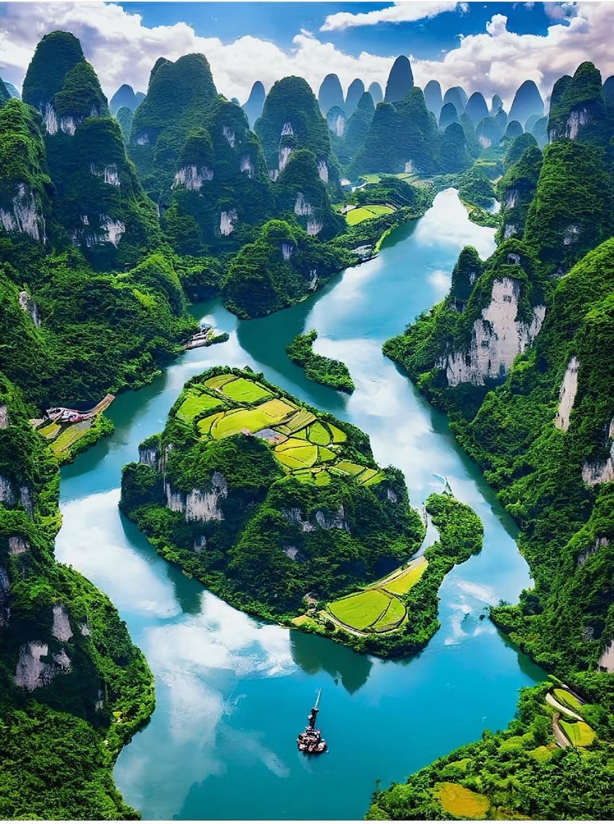 桂林山水，甲天下！#大美中国