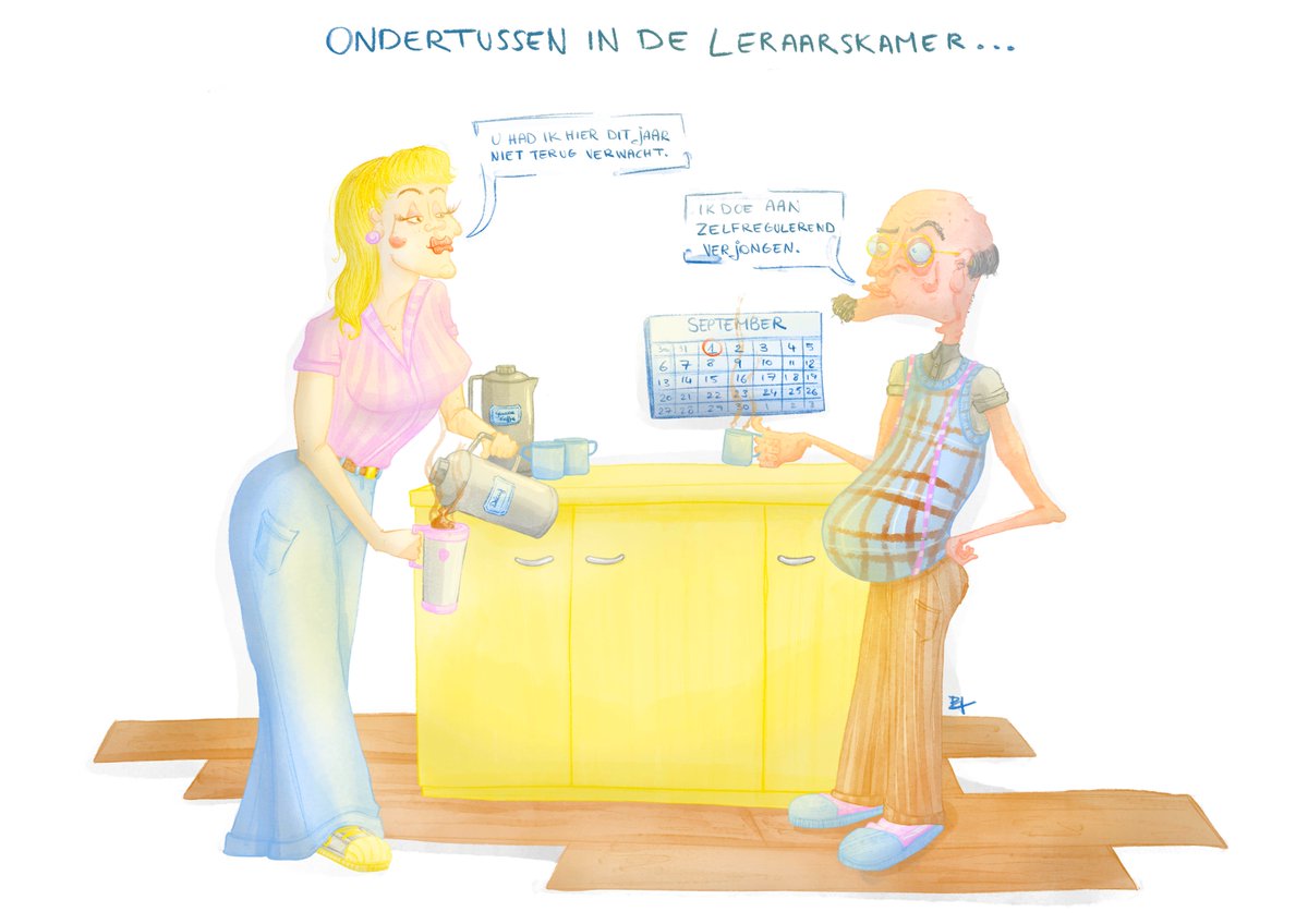 Deel gerust naar hartenlust. Meer onderwijscartoons op onderwijsvannutussenvroegerenlater.com/de-tekenaar/