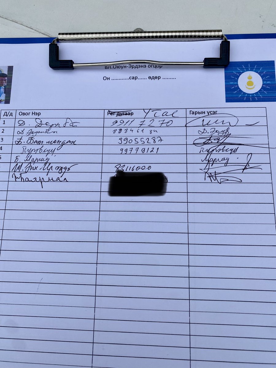 Улс төрийн краш ⁦<a href="/bayarmaaju/">Жудагийн Баярмаа🇲🇳</a>⁩ гишүүнийг Ардчилсан намын даргад дэмжиж байгаагаа үүгээр илэрхийлье ээ. Энэ бүх гишүүдээс хамгийн анх гарч ирж данхыг огцор гэж зурсан гарын үсэг нь байна. Ийм л зоригтой, манлайлагч улс төрч бидэнд хэрэгтэй шүү. Бид олон найс гайсыг мэднэ.