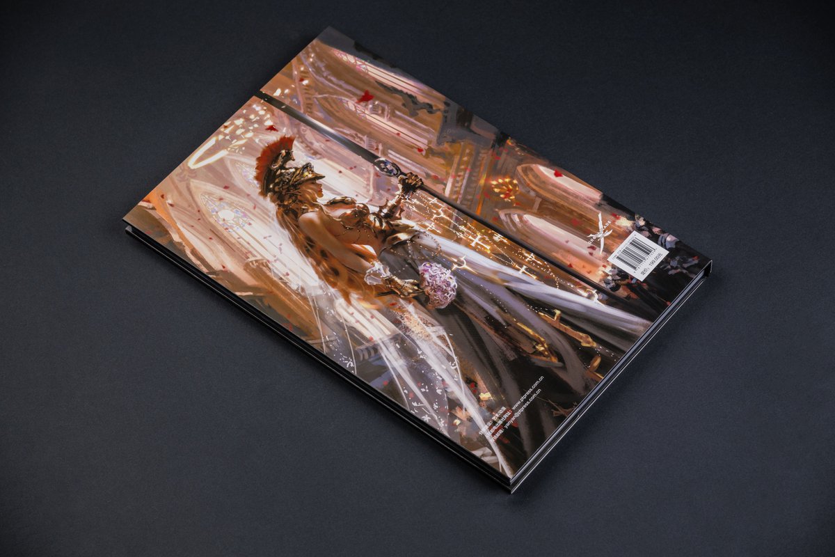 wlopwangling's tweet photo. Artbook volume 4