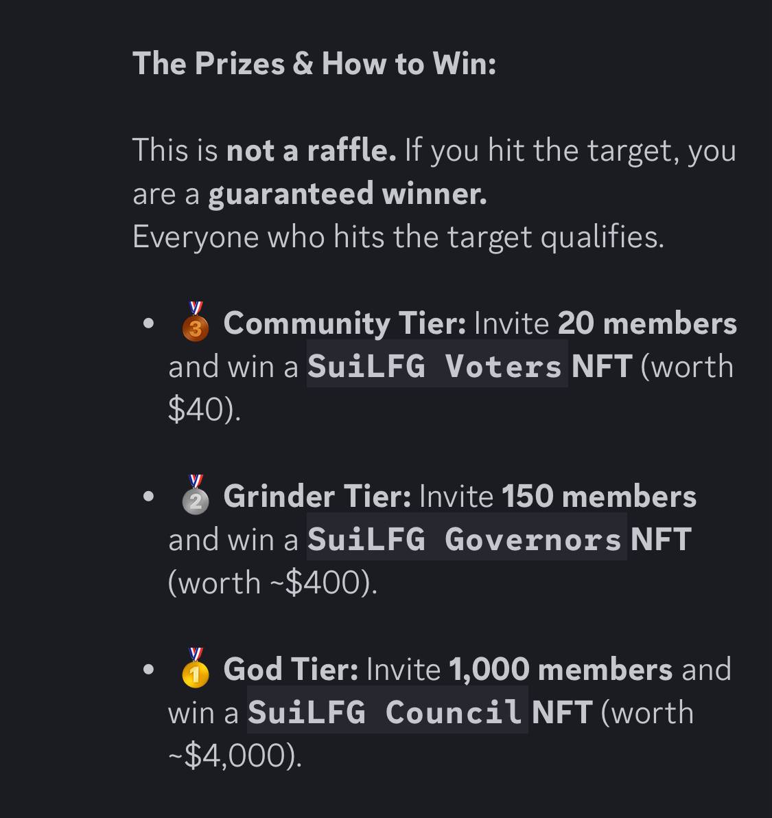 Good morning guys 🌞 
We have seven days for the events to end 
No time to waste time 
Join this event to earn your rewards ASAP
discord.gg/kTEVVQTk